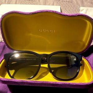 Gucci sunglasses GG0232SK 001 Round Sunglasses